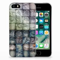 Silicone Back Cover Apple iPhone SE | 5S Spijkerbroeken - thumbnail