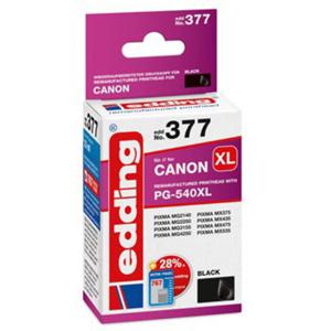 Edding Inktcartridge vervangt Canon PG-540 XL Compatibel Zwart EDD-377 18-377