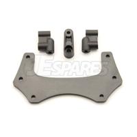 FTX Edge/Siege Fr Top Mount, Servo Arm, Servo Mount