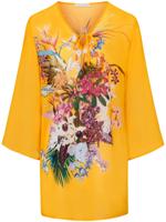 Tuniek met wijde lange mouwen Van Fürstenberg multicolour