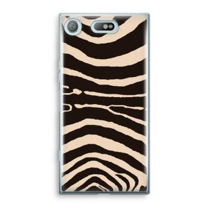 Arizona Zebra: Sony Xperia XZ1 Compact Transparant Hoesje