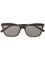 Saint Laurent Eyewear lunettes de soleil SL502 à monture papillon - Marron - thumbnail