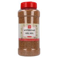 Mosterdzaad Geel Heel - Strooibus 700 gram