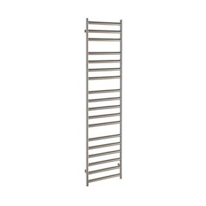 EH Design Radiator Athena Met Digitale Thermosstaat 50x140 cm Geborsteld RVS Chroom EH Design