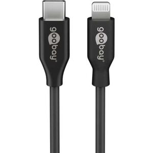 goobay Lightning - USB-C oplaad en synchronisatiekabel kabel 1 meter