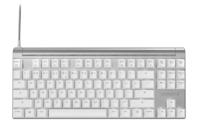 CHERRY MX Board 8.0 toetsenbord USB QWERTY US International Wit - thumbnail