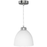 LED Hanglamp - Trion Dolina - E27 Fitting - 1-lichts - Rond - Mat Chroom - Aluminium