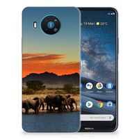 Nokia 8.3 TPU Hoesje Olifanten - thumbnail