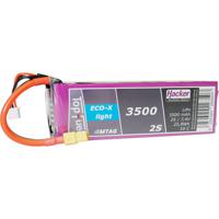 Hacker LiPo accupack 7.4 V 3500 mAh Aantal cellen: 2 10 C Softcase XT60 - thumbnail