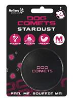 Dog Comets Ball Stardust Ø 6 cm - Rubberen Hondenbal - Hondenspeelgoed - Stuiterend en Drijvend honden speelgoed - Roze - 2 Stuks