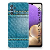 Samsung Galaxy A32 5G Silicone Back Cover Jeans