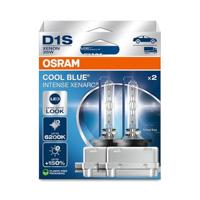Osram XENARC® COOL BLUE® INTENSE D1S, +150% meer helderheid, tot 6.200K, xenonkoplamp, LED-look, Hangende vouwdoos (2 lampen)