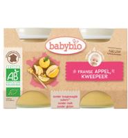Babybio Babybio Dessert Appel Peer 130 Gram Bio (2x130g)