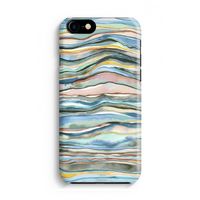 Watercolor Agate: iPhone 8 Volledig Geprint Hoesje - thumbnail