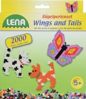Lena strijkkralenset Wings and Tails junior 2000 stuks