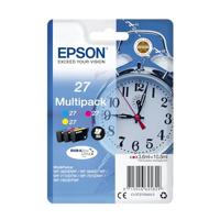 Originele Epson 27 - Inktcartridge - Cyaan / Geel / Magenta - Standaard capaciteit