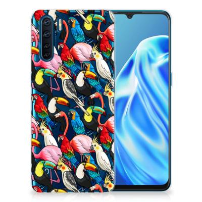 OPPO A91 TPU Hoesje Birds OPPO A91 TPU Hoesje Birds