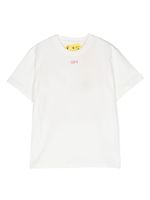 Off-White Kids t-shirt en coton à imprimé Arrows - Blanc