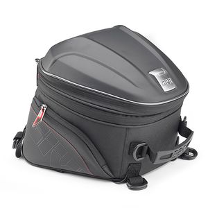 GIVI ST607B Sport-T 22l, Zadel- en pakdragertassen voor op de moto, Zwart