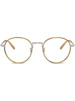 Oliver Peoples lunettes de vue Sidell à monture ronde - Argent - thumbnail