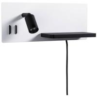 Paulmann Serra 71102 Wandlamp 5.5 W LED Wit (mat), Zwart (mat) - thumbnail