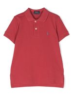 Ralph Lauren Kids polo à logo brodé - Rouge - thumbnail