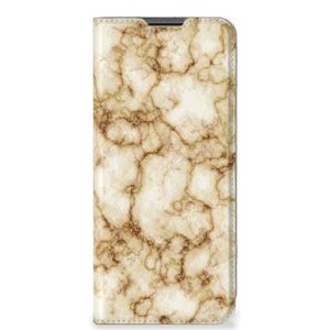 Nokia G50 Standcase Marmer Goud