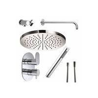 Hotbath Thermostatische Inbouw Douche Set Friendo Met 2-Weg-Stop-Omstel Ibs 5A - Chroom