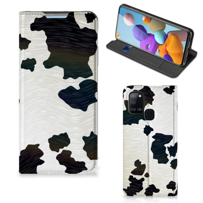 Samsung Galaxy A21s Hoesje maken Koeienvlekken