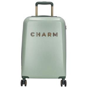 Charm London Travel Handbagage Koffer 55 Light Green