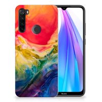 Hoesje maken Xiaomi Redmi Note 8T Watercolor Dark - thumbnail