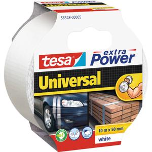 tesa UNIVERSAL 56348-00005-05 Textieltape tesa extra Power Wit (l x b) 10 m x 50 mm 1 stuk(s)