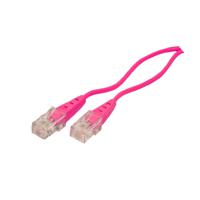 Shiverpeaks ISDN Verbindingskabel [1x RJ45-stekker - 1x RJ45-stekker] 3 m Magenta