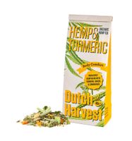 Hemp & turmeric organic tea bio