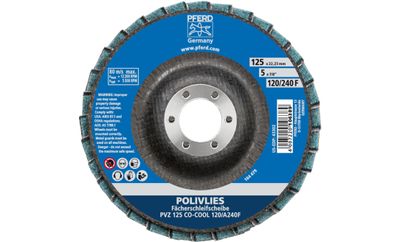 PFERD 44695113 Pvz Lamellenschijf Diameter 125 mm Boordiameter 22.23 mm 5 stuk(s)