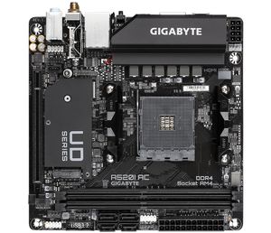 Gigabyte A520I AC moederbord AMD A520 Socket AM4 mini ITX