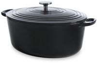 BK Braadpan Bourgogne - Jet Black - Ovaal - ø 32 cm / 7.5 liter - thumbnail