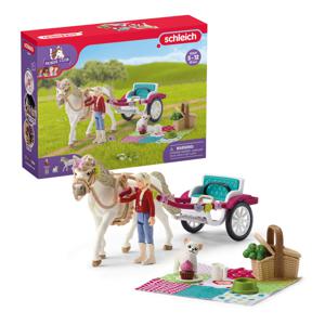 Schleich Horse Club - Koets voor paardenshow speelfiguur