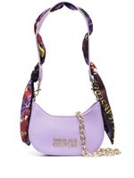 Versace Jeans Couture sac porté épaule Thelma à plaque logo - Violet