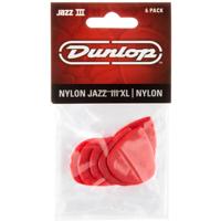 Dunlop 47PXLN Jazz III XL Nylon Pick plectrum set 6 stuks