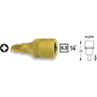 Hazet 8507 8507-PZ2 Kruiskop Pozidriv Dopsleutel-bitinzet PZ 2 1/4 (6.3 mm)