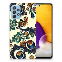 Siliconen Hoesje Samsung Galaxy A72 Barok Flower - thumbnail