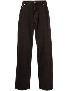 EYTYS Benz high-rise straight-leg jeans - Marron