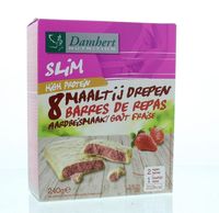 Afslank proteinereep witte chocolade & aardbei