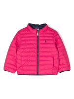 Ralph Lauren Kids veste matelassée à design réversible - Rose