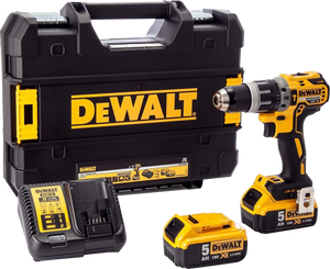 DeWALT DCD796P2-QW boor Zonder sleutel Zwart, Geel 1,8 kg