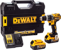 DeWALT DCD796P2-QW boor Zonder sleutel Zwart, Geel 1,8 kg - thumbnail