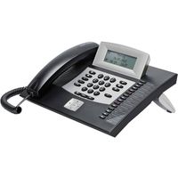 Auerswald COMfortel 1600 ISDN-systeemtelefoon Headsetaansluiting, Handsfree, Touchscreen Verlicht Zwart, Zilver - thumbnail