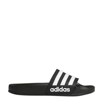 adidas Performance Adilette Shower slippers zwart/wit adidas Performance Adilette Shower slippers zwart/wit