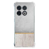 OnePlus 10 Pro Stevig Telefoonhoesje Wood Concrete